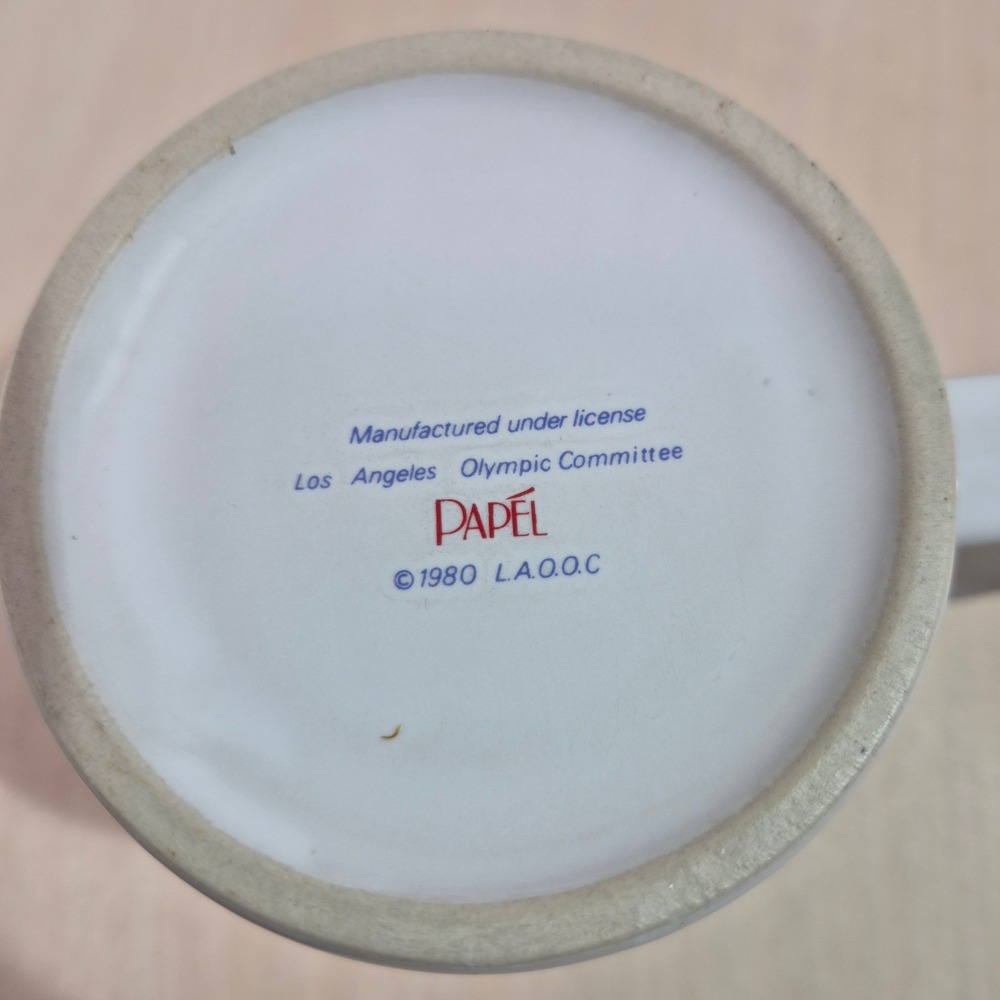 Los Angeles‎ 1984 Olympic Games Mascot Eagle Coffee Mug Cup Vintage Collectible - Picture 7 of 7